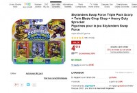 Figurine skylander swap force pas chères : les 3 pour 4.18 euros port inclus