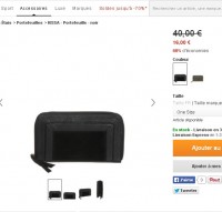 Bonne affaire pour un portefeuille en cuir pieces : 16 euros port inclus
