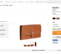 Portefeuille cuir pour femmes pas cher à 12 euros port inclus