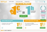 Puce sim prépayée pas chère : 1 euro avec 20mn d’appels inclus
