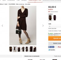 Une robe desigual femmes pas chere à 24 euros