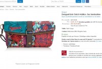 Sac desigual pas cher ! 20.75 euros