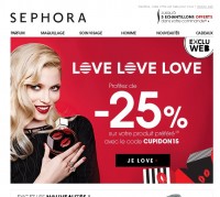 code réduction sephora