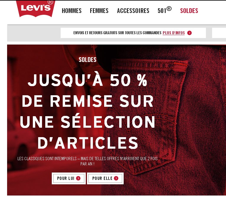 soldes levi's