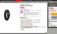 Bon plan bracelets connectés Garmin Vivofit: le deuxieme à 1 euro (les deux pour 120€)