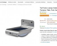 Concours:  une lampe solaire à gagner : tirage le 9 février .. terminée