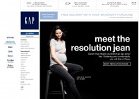 Mode : 30 pourcent sur le site Gap sur les articles grossesse, maternité … livraison gratuite