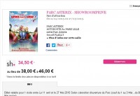 parc asterix à prix réduits