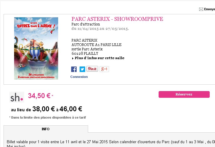 París: ticket de día completo para el Parc Astérix