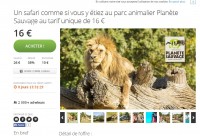 Parc Animalier Planete Sauvage : billets à prix réduit à 16 euros