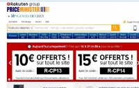Réduction priceminister le 25 février : 10 euros pour 60 d’achats, 15 pour 100 d’achats
