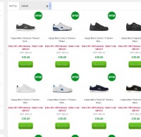 Baskets kappa hommes à partir de 18.35 euros