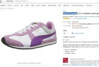 baskets puma pour filles / femmes à 18 euros