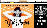 Bizzbee ! 20 pourcent de remise le 8 mars et livraison gratuite … offre journée de la femme