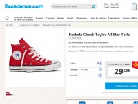Bon prix converse Chuck Tailor adultes à moins de 30 euros port inclus