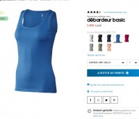 pas cher : des débardeurs femmes Adidas à moins de 4 euros port inclus