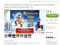 Marseille : réduction de 40 à 60 pourcent pour holiday on ice 2015