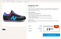 Super affaire : baskets running new balance pour enfants à 15 euros port inclus… faire vite