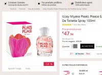 Bonne affaire parfum : pleats de Myake en vapo 100ml à moins de 48 euros