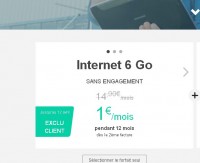 Abonnés bouygues , bandyou:  1 euro l’abonnement mensuel 4G avec 6go de traffic , 4.99 avec un forfait bandyou pour les non abonnés jusqu’au 12 avril 2015