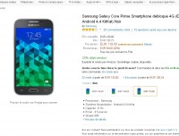 Bon plan smartphone :  samsung galaxy core prime qui revient à 90 euros (le 25/03)