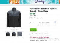 Super affaire : veste puma à moins de 17 euros port inclus