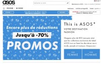 Promo Mode : jusqu’à 70 pourcent de remise sur le site asos