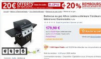 Bonne affaire gros barbecue à gaz qui revient à 124 euros  .. le 1er avril uniquement