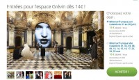 Entrées à prix réduits pour le musée grévin en mai et juin 2015