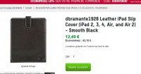 Bon plan étui en cuir pour tous les ipad à 12 euros port inclus