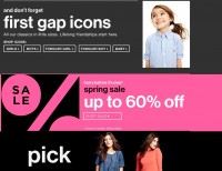 Gap : jusqu’à 60 pourcent de remise avec les promos de printemps