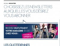 Gratuit : 9 numéros du magazine feminin Elle à recevoir chez soi … toujours disponibles