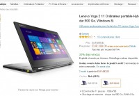 Pc portable hybride lenovo yoga 2 qui revient à 299 euros .. le 8 avril