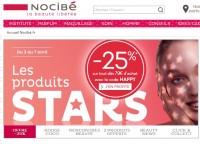 Offre parfums : 25 pourcent de remise chez nocibe pour 79 euros d’achats  … jusqu’au 6 avril
