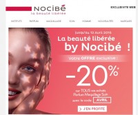 Parfumerie : code de réduction Nocibe jusqu’au 12 avril