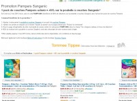 Offre puericulture:  un pack de couche acheté = poubelle à couche sangenic à 8 euros