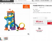Bon plan jouets pour petits:  parc d’attraction little people 100% remboursé