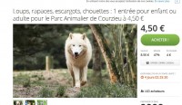 Local Lyon St Etienne : parc animalier courzieu à 4.5 euros le billet pour y aller un mercredi