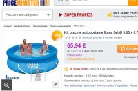 Piscine 3 x 0.76 qui revient à 56 euros voire meme 47 euros .. le 15/04 de 18 à 22 heures