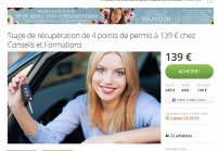Lyon : Super bon plan pour stage récupération des points du permis à 119 euros , 149 euros sur d’autres villes