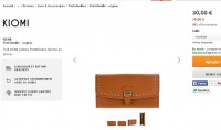 Joli portefeuille en cuir pour femmes à 15 euros port inclus