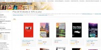 50 pourcent voire plus de réduction sur des livres au format numérique sur amazon