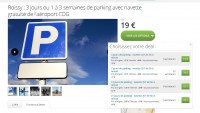 Bon plan parking Roissy Charles de Gaulle : 39 euros les 7 jours par exemple