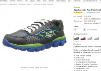 Bon plan baskets running enfants : 16.38 euros des skechers (du 30 au 33 )