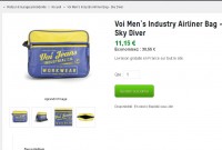 Sac reporter Voi Jeans pas chers à 10 euros port inclus