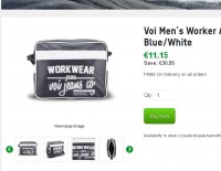 Sac reporter bandoulière Voi Jeans pas cher à  moins de 10 euros port inclus