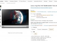 Bon plan tablette : 139 euros pour la Lenovo yoga 2 8 pouces, 2go de mémoire vive