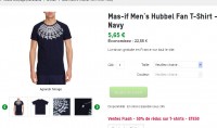 Tee shirt hommes à 2.82 euros port inclus