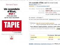 Gratuit : le livre « un scandale d’état , oui !  » de Bernard Tapie au format numérique