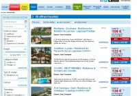 Bonnes affaires locations de vacances pour une arrivée le 25 avril sur carrefour voyage